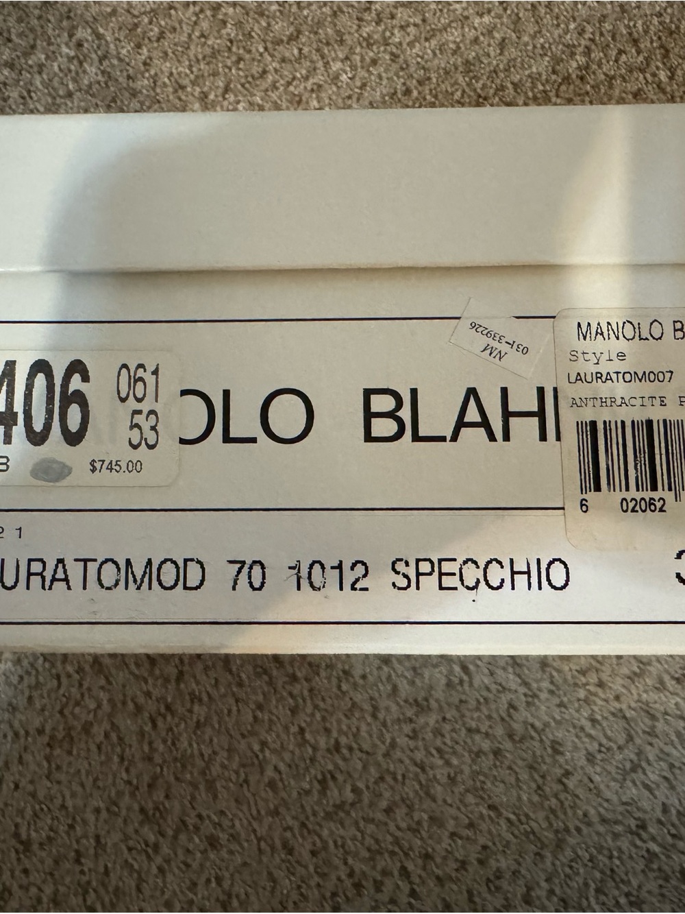 Manolo Blahnik shoes